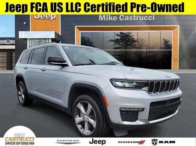 used 2021 Jeep Grand Cherokee L car, priced at $28,499