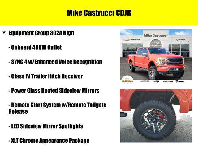 used 2022 Ford F-150 car, priced at $40,500