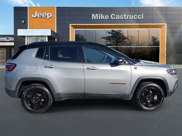 used 2023 Jeep Compass car, priced at $25,494