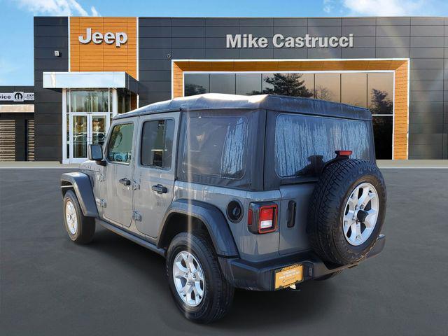 used 2021 Jeep Wrangler Unlimited car, priced at $31,314