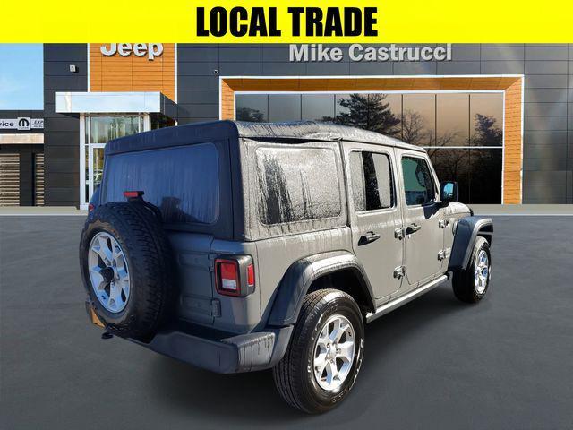 used 2021 Jeep Wrangler Unlimited car, priced at $25,900