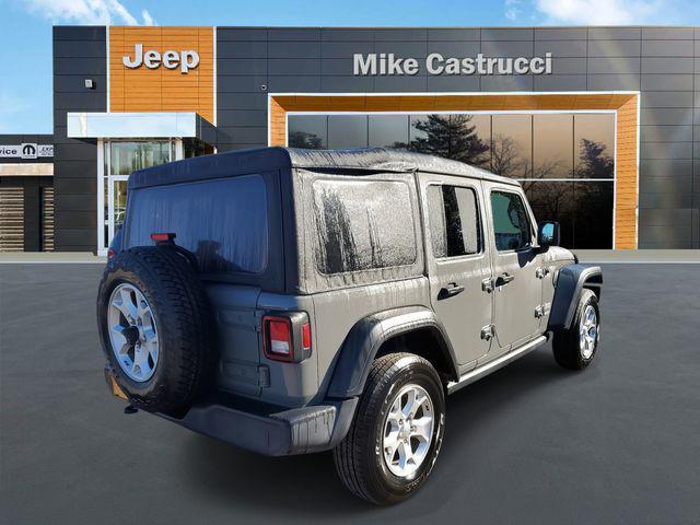 used 2021 Jeep Wrangler Unlimited car, priced at $31,314