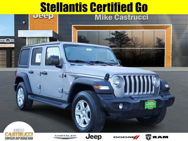 used 2018 Jeep Wrangler Unlimited car, priced at $25,942