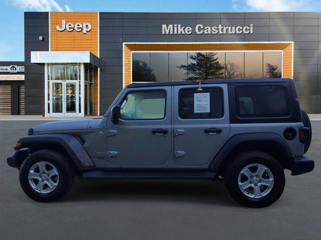 used 2018 Jeep Wrangler Unlimited car, priced at $25,942