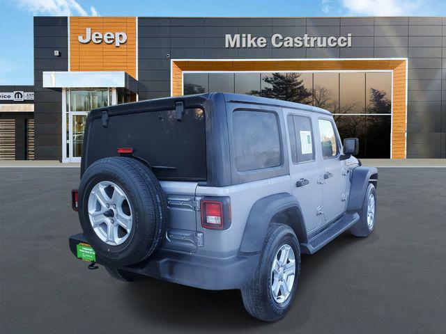 used 2018 Jeep Wrangler Unlimited car, priced at $25,942