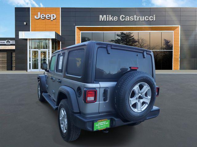 used 2018 Jeep Wrangler Unlimited car, priced at $25,942