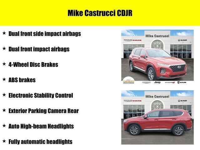 used 2020 Hyundai Santa Fe car, priced at $19,795