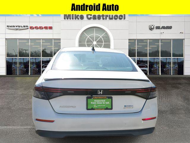 used 2023 Honda Accord Hybrid car, priced at $25,900