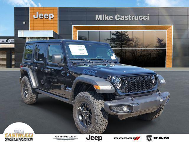 new 2025 Jeep Wrangler 4xe car, priced at $55,995