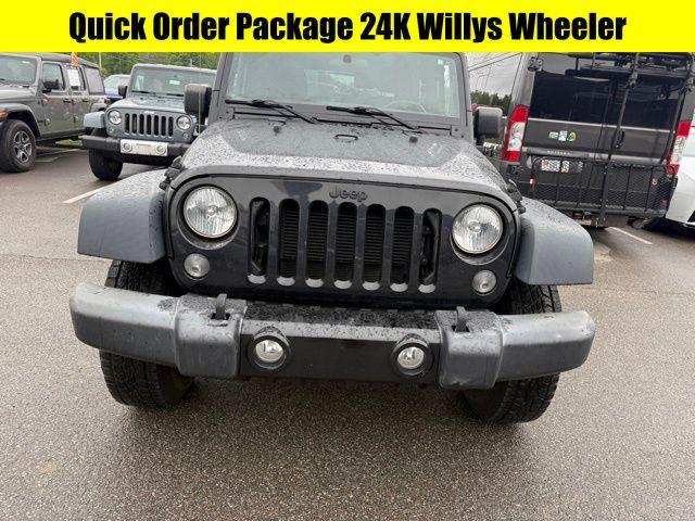 used 2015 Jeep Wrangler car, priced at $17,500