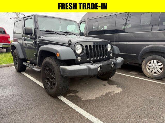 used 2015 Jeep Wrangler car, priced at $17,500