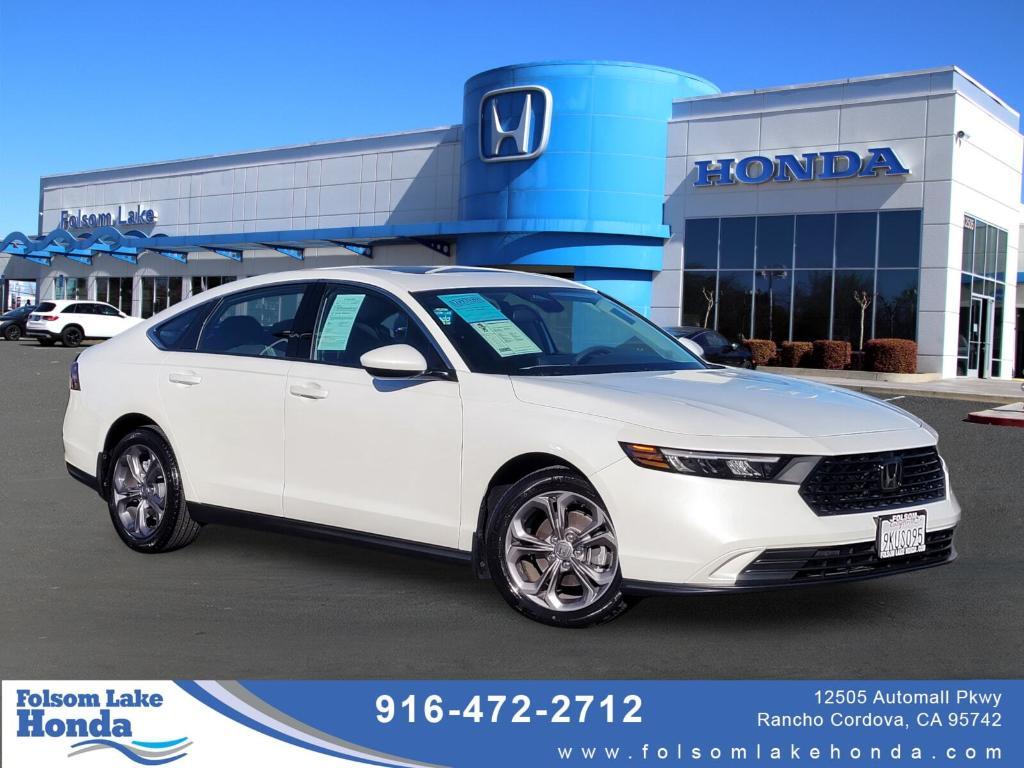 used 2024 Honda Accord car, priced at $27,667