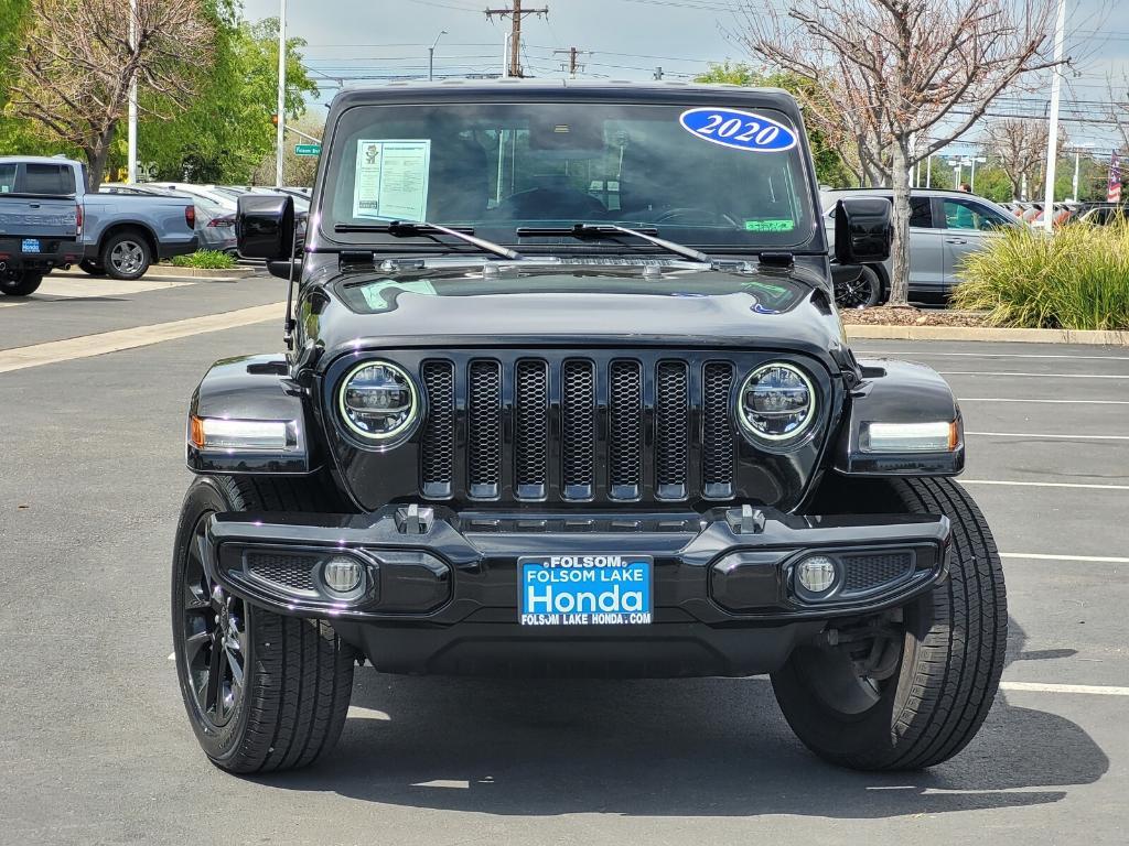 used 2020 Jeep Wrangler Unlimited car, priced at $28,116