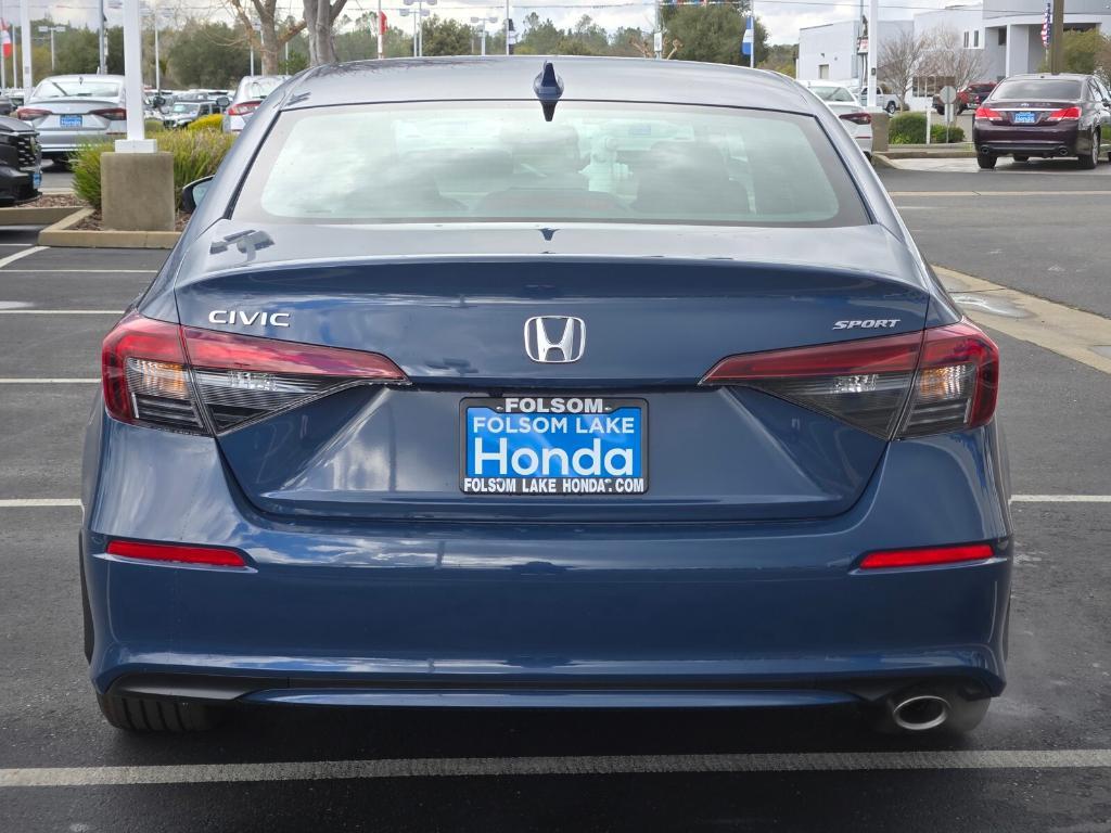 new 2025 Honda Civic car, priced at $29,550