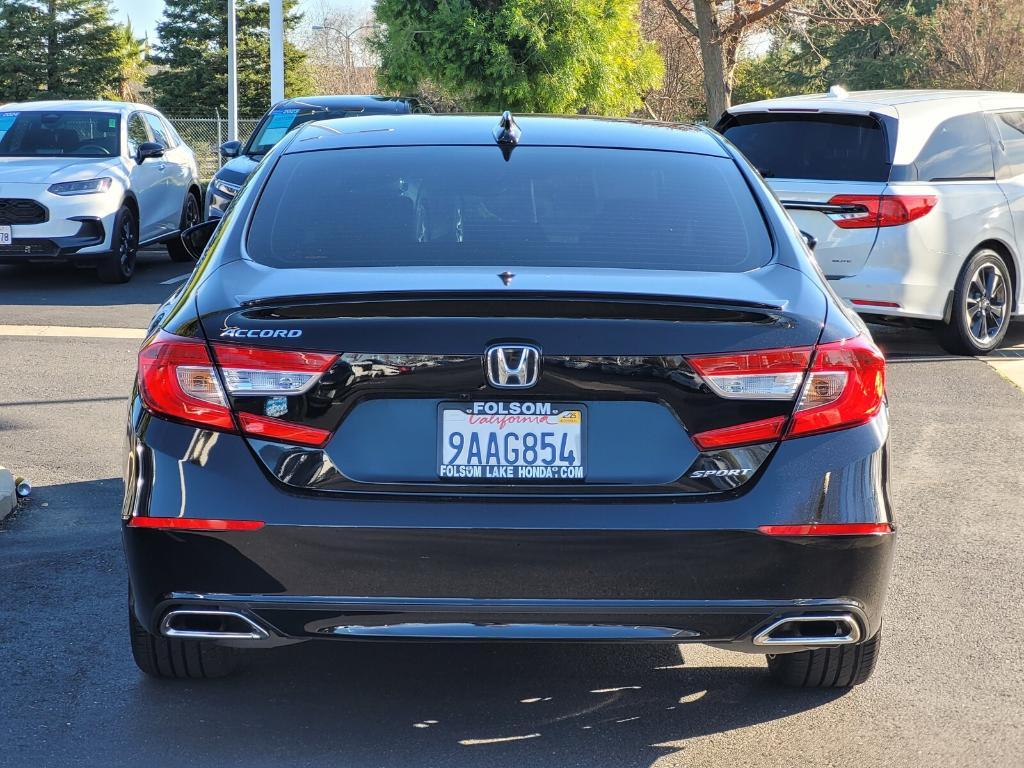 used 2022 Honda Accord car, priced at $25,487