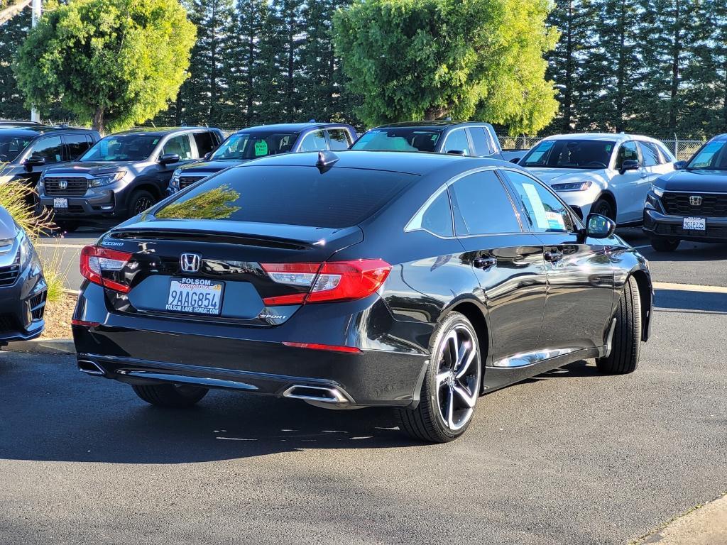 used 2022 Honda Accord car, priced at $25,487