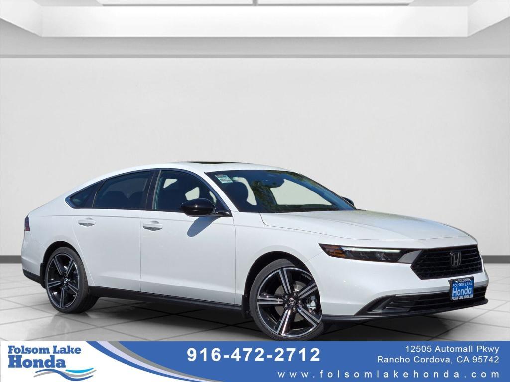 new 2025 Honda Accord Hybrid car, priced at $36,955