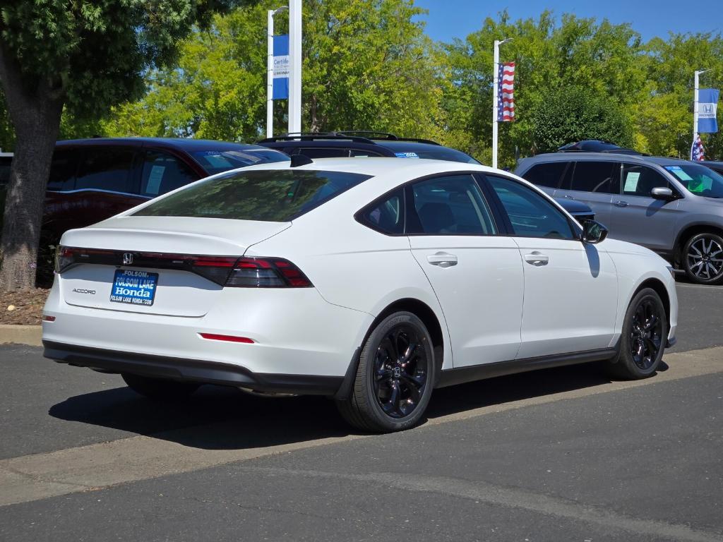 new 2025 Honda Accord car, priced at $33,860