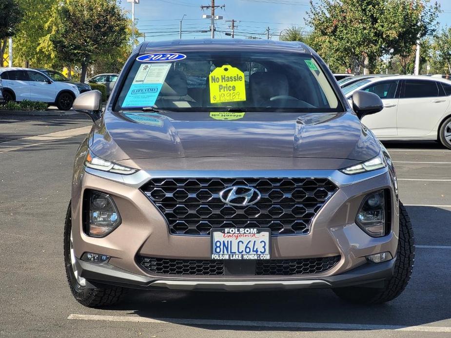 used 2020 Hyundai Santa Fe car, priced at $18,987