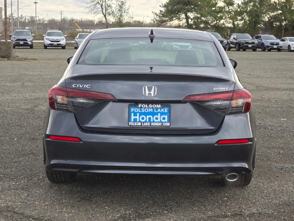 new 2025 Honda Civic car, priced at $29,095