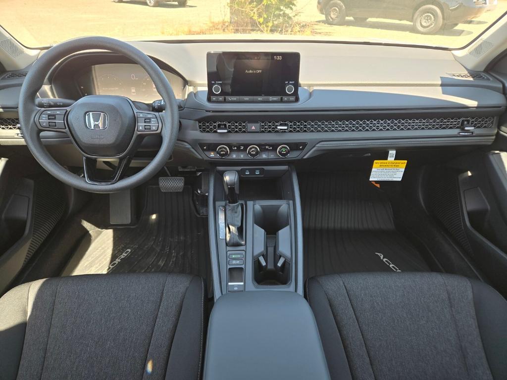 new 2025 Honda Accord car, priced at $33,405