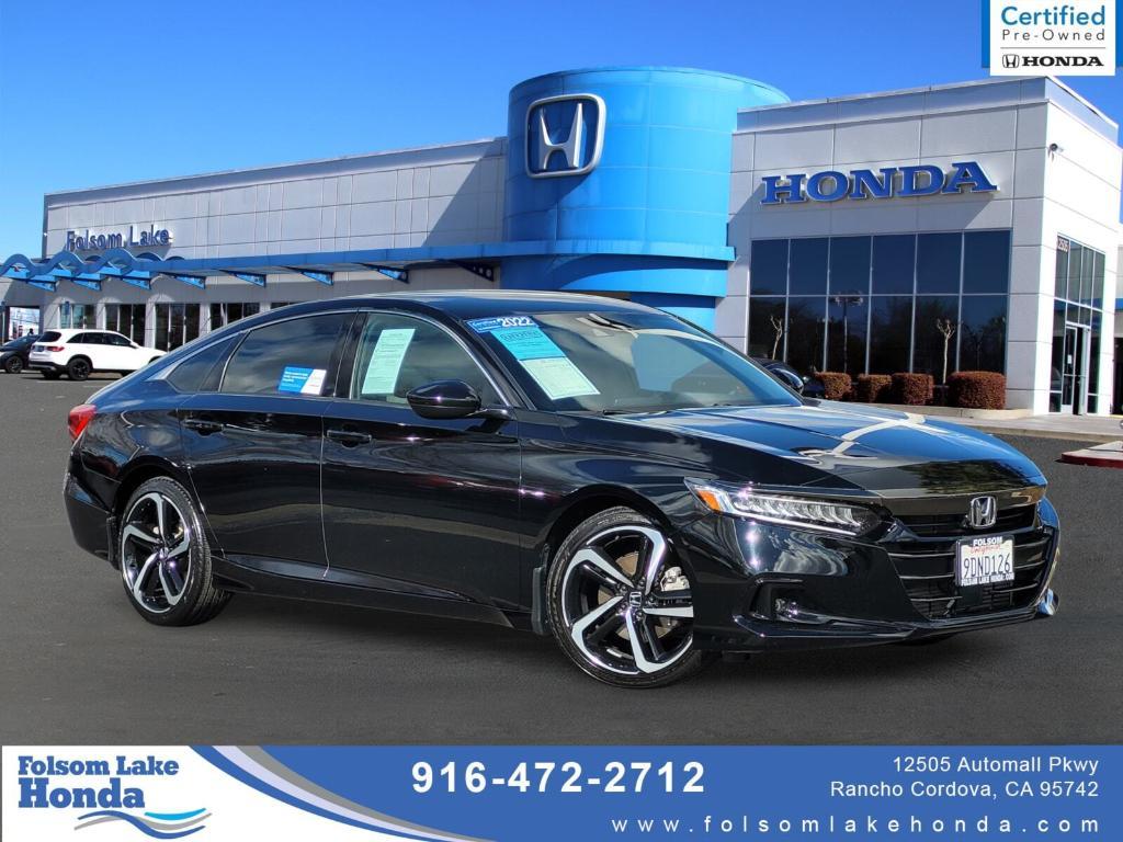 used 2022 Honda Accord car, priced at $27,980