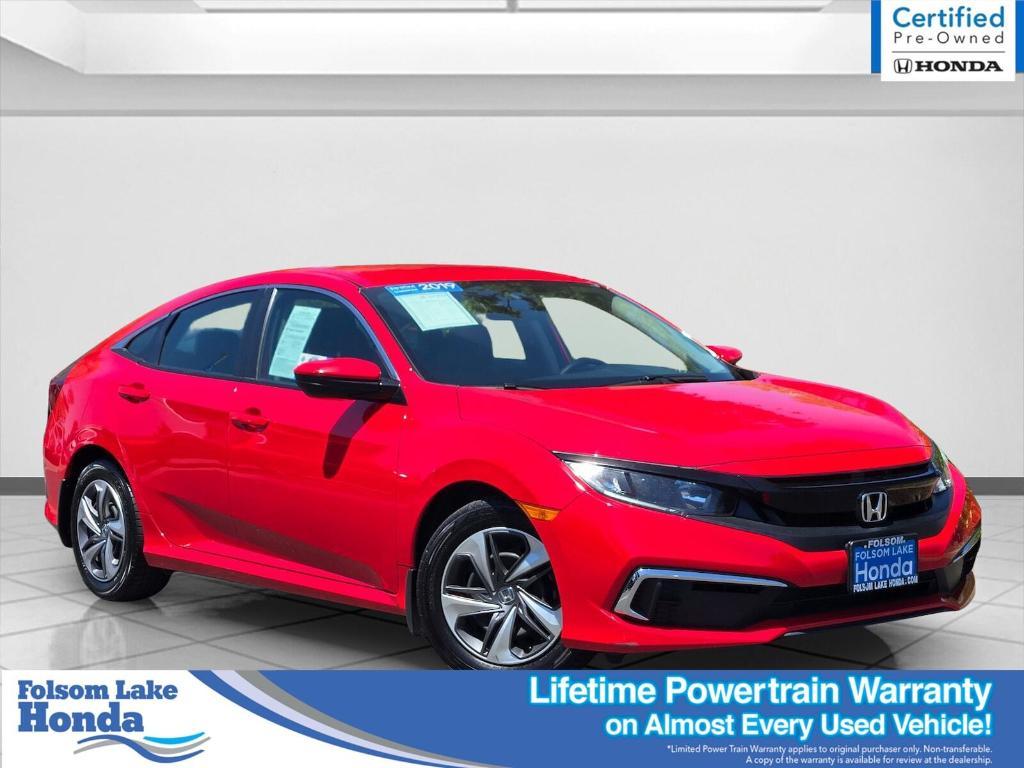 used 2019 Honda Civic car, priced at $16,741