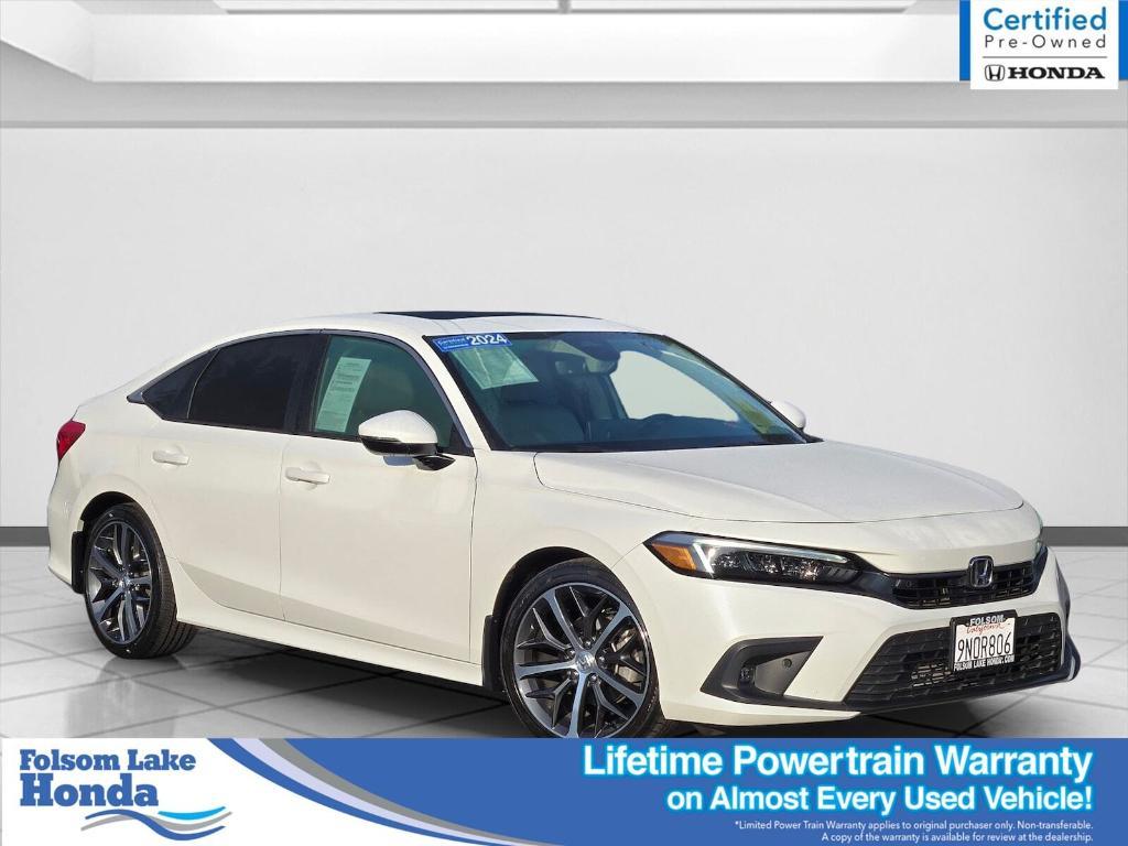 used 2024 Honda Civic car, priced at $28,344