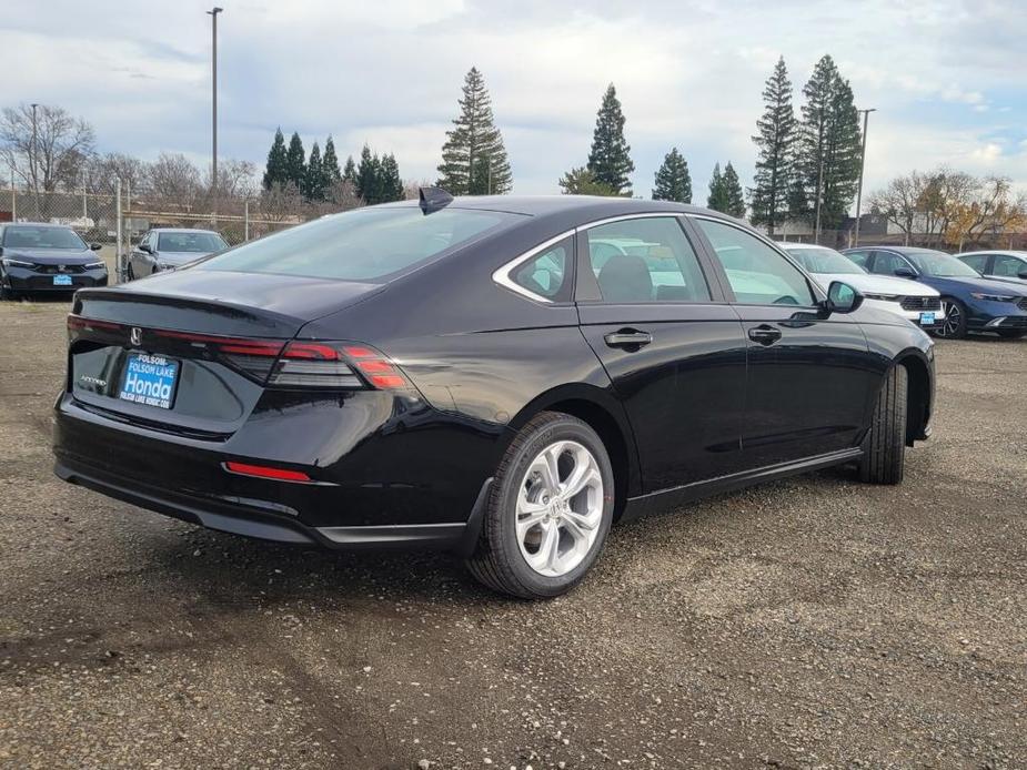 new 2025 Honda Accord car, priced at $30,685