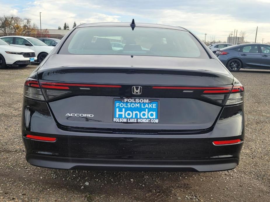 new 2025 Honda Accord car, priced at $30,685