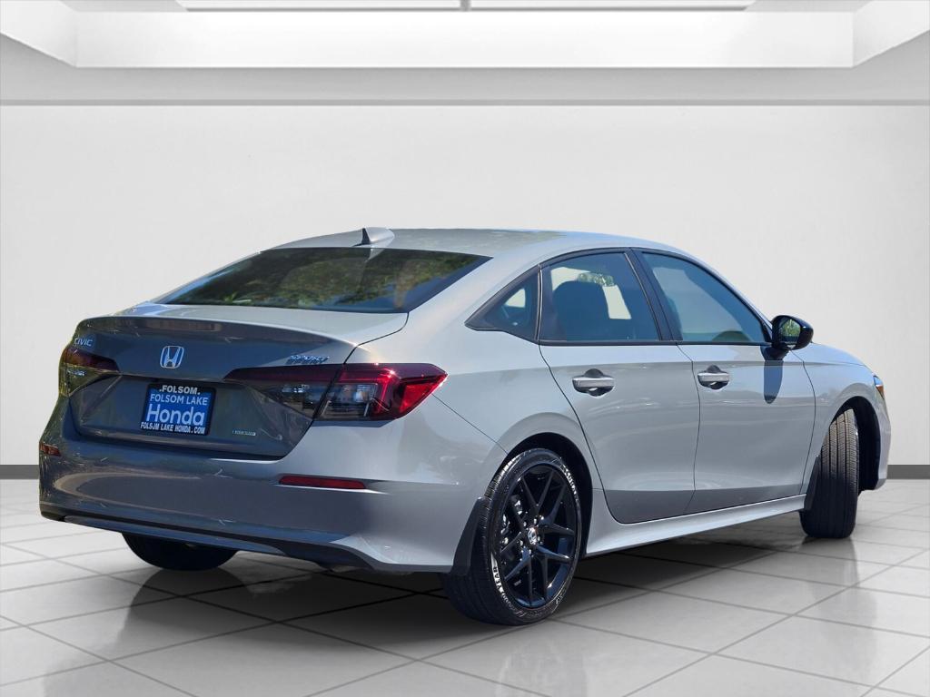 used 2025 Honda Civic Hybrid car, priced at $29,996