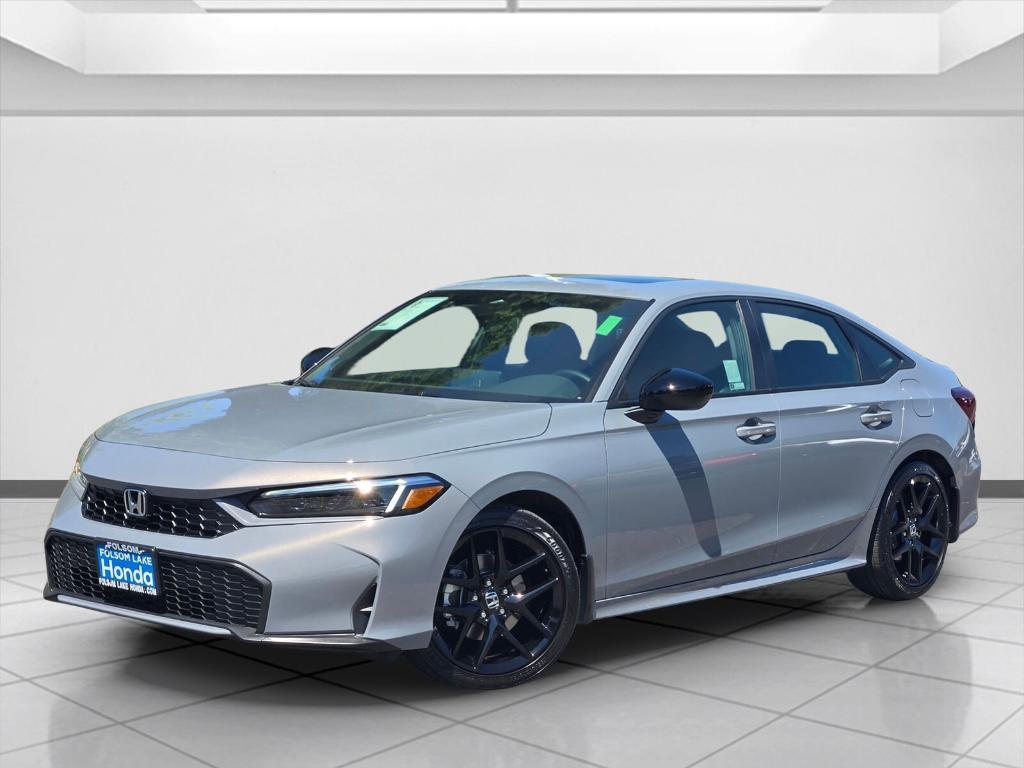 used 2025 Honda Civic Hybrid car, priced at $29,996