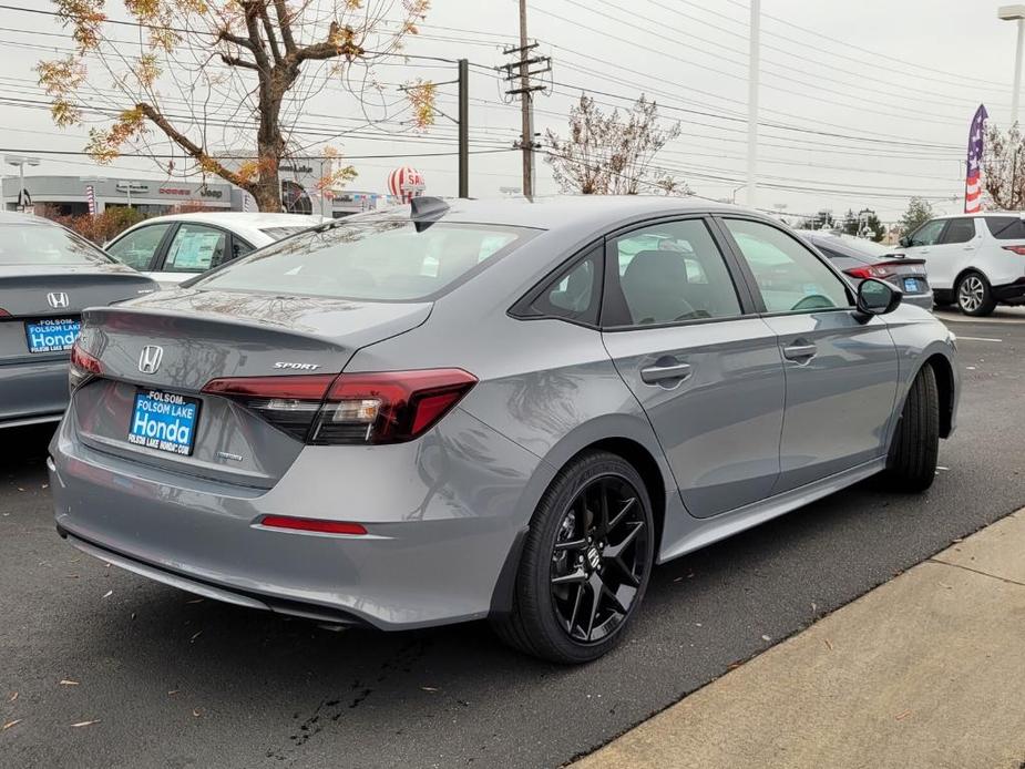 new 2025 Honda Civic Hybrid car, priced at $31,595