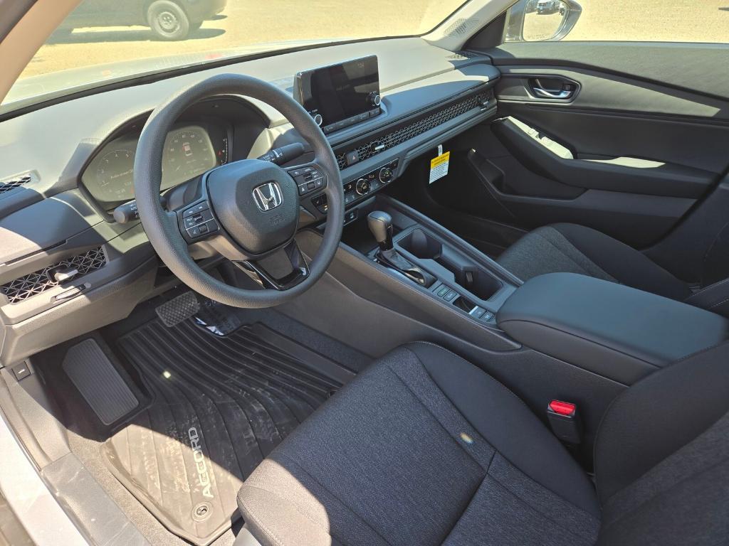 new 2025 Honda Accord car, priced at $33,450