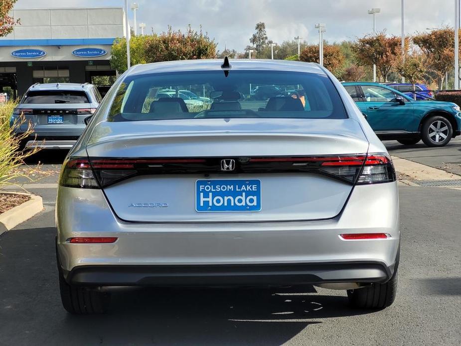 new 2025 Honda Accord car, priced at $32,950