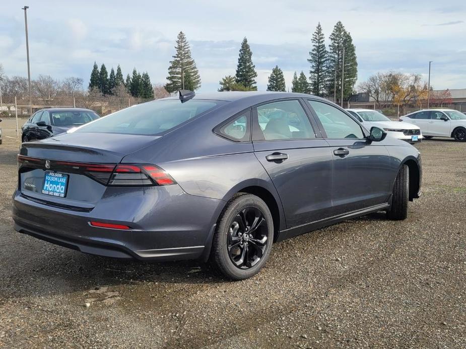 new 2025 Honda Accord car, priced at $32,950