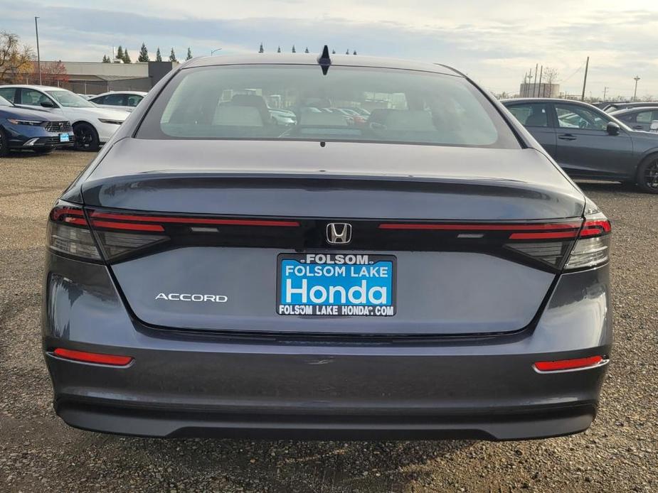 new 2025 Honda Accord car, priced at $32,950