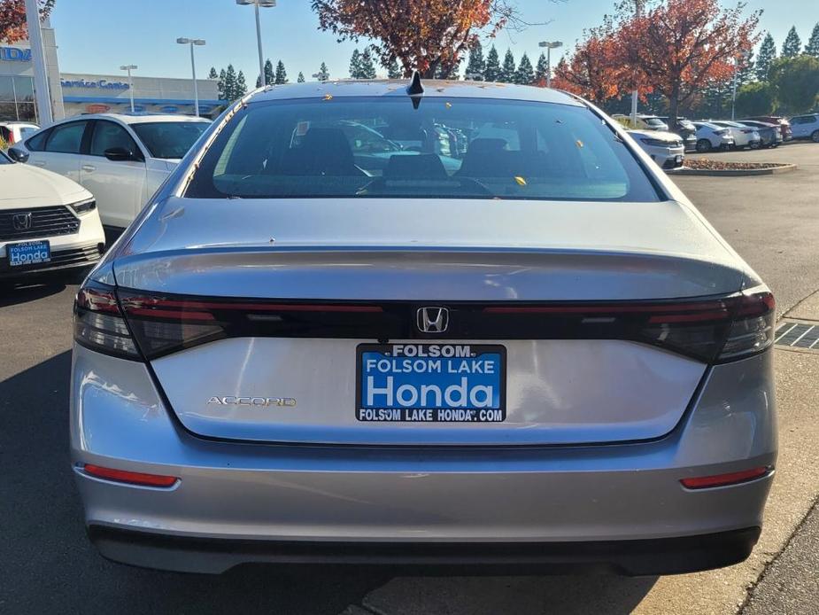 new 2025 Honda Accord car, priced at $32,950