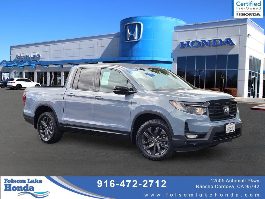 used 2023 Honda Ridgeline car, priced at $33,372