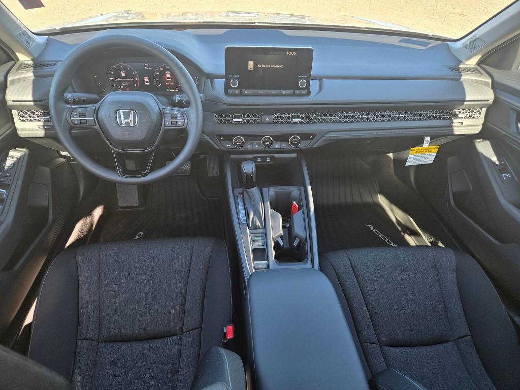new 2025 Honda Accord car, priced at $33,905