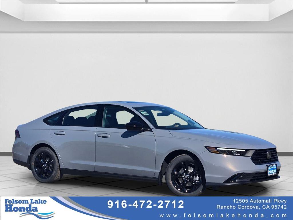 new 2025 Honda Accord car, priced at $33,905