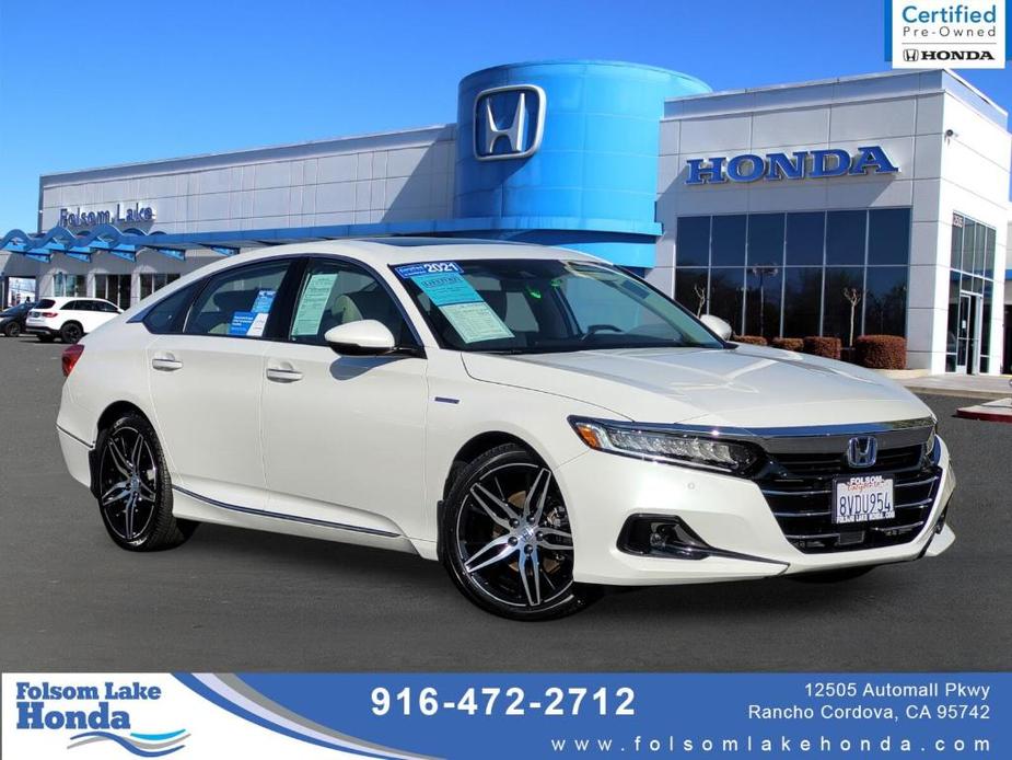 used 2021 Honda Accord Hybrid car, priced at $26,128