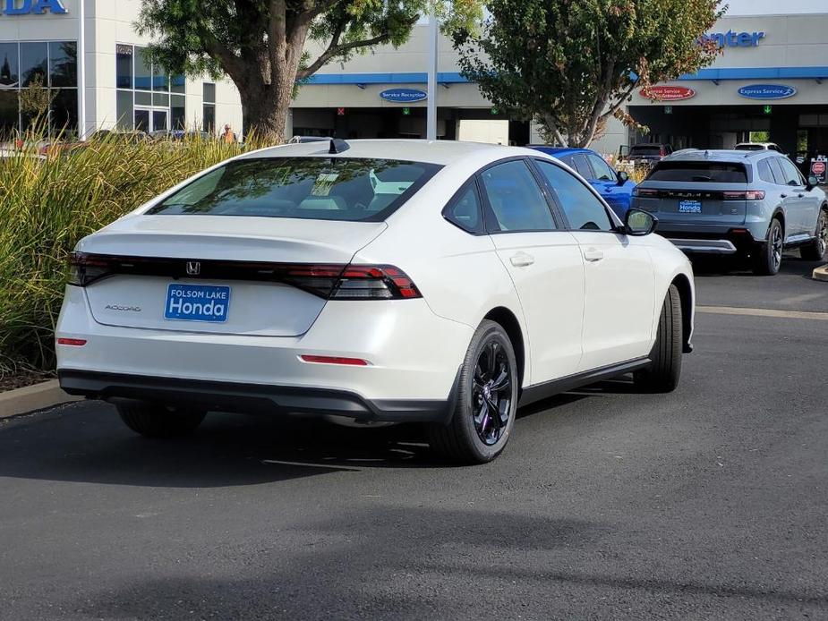 new 2025 Honda Accord car, priced at $33,405