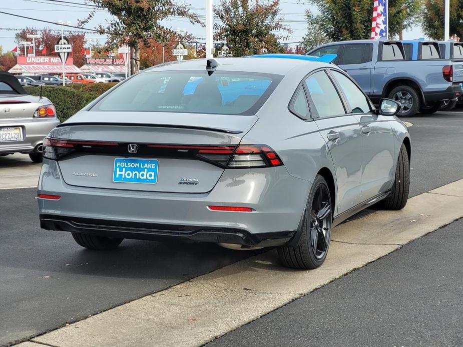 new 2025 Honda Accord Hybrid car, priced at $38,220