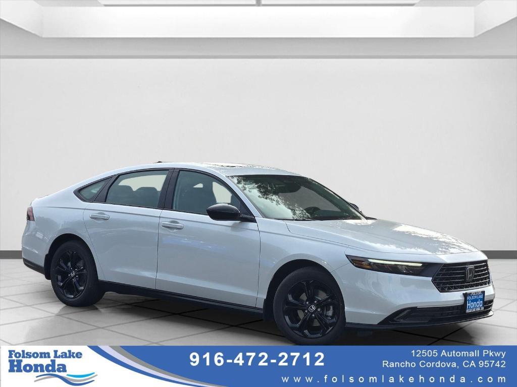 new 2025 Honda Accord car, priced at $33,905