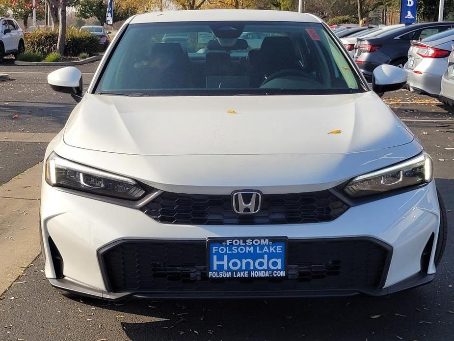 new 2025 Honda Civic car, priced at $27,095