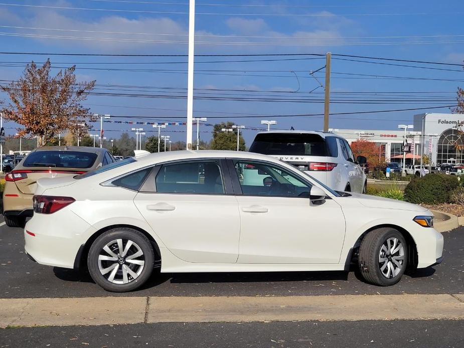 new 2025 Honda Civic car, priced at $27,095