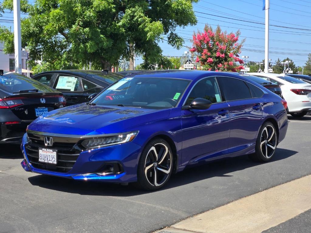 used 2021 Honda Accord car, priced at $20,788