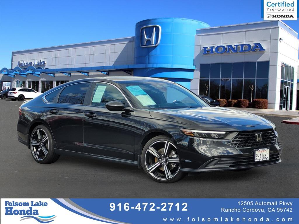 used 2023 Honda Accord Hybrid car, priced at $29,144