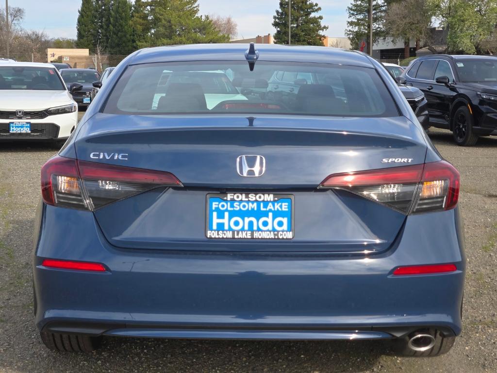 new 2025 Honda Civic car, priced at $29,550